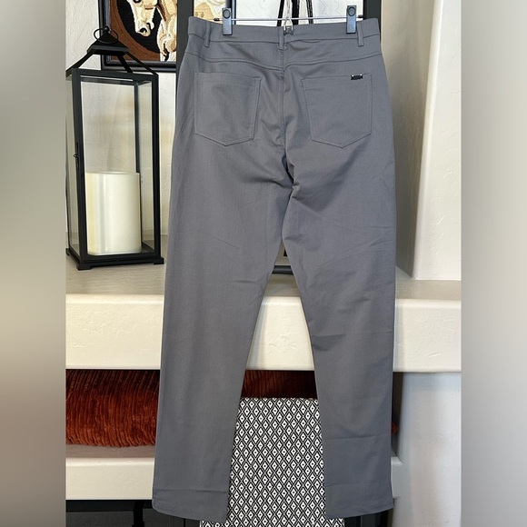Men’s Barbell Athletic Straight Leg Pants Grey Size 32 - Picture 3 of 4
